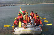 River rafting 